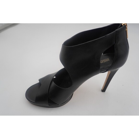 MICHAEL Michael Kors Black Stiletto Heel Sandals Sz 9.5M Style SH19G - Picture 10 of 14